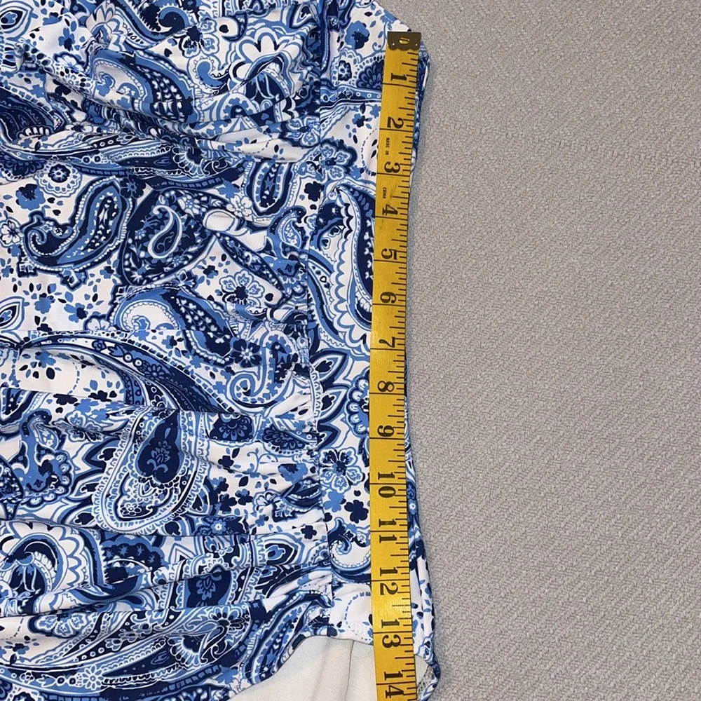 Halter Paisley One Piece Swimsuit - Picture 10 of 13